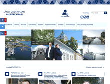 Tablet Screenshot of lansiuusimaa.chamber.fi
