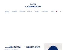 Tablet Screenshot of lapland.chamber.fi